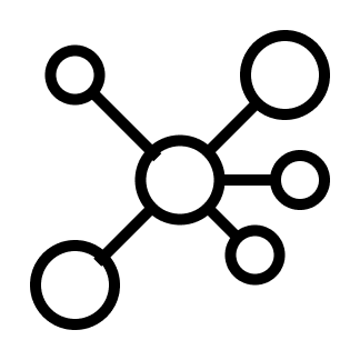 network and connect icon